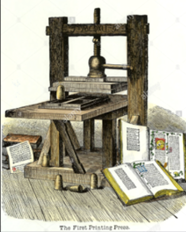 first printing press